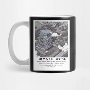 Japanese Dragon Temple Mug